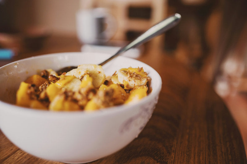 Frühstück mit Trockenfrüchten