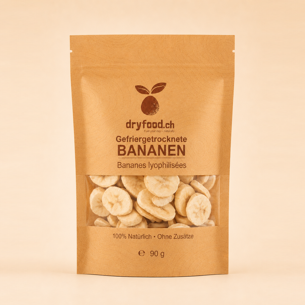 Freeze-Dried Bananas