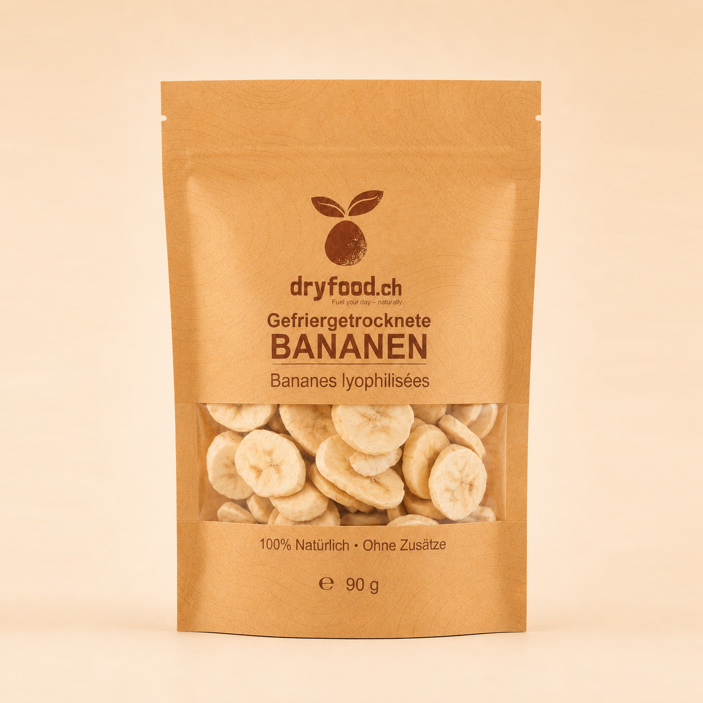 Gefriergetrocknete Bananen