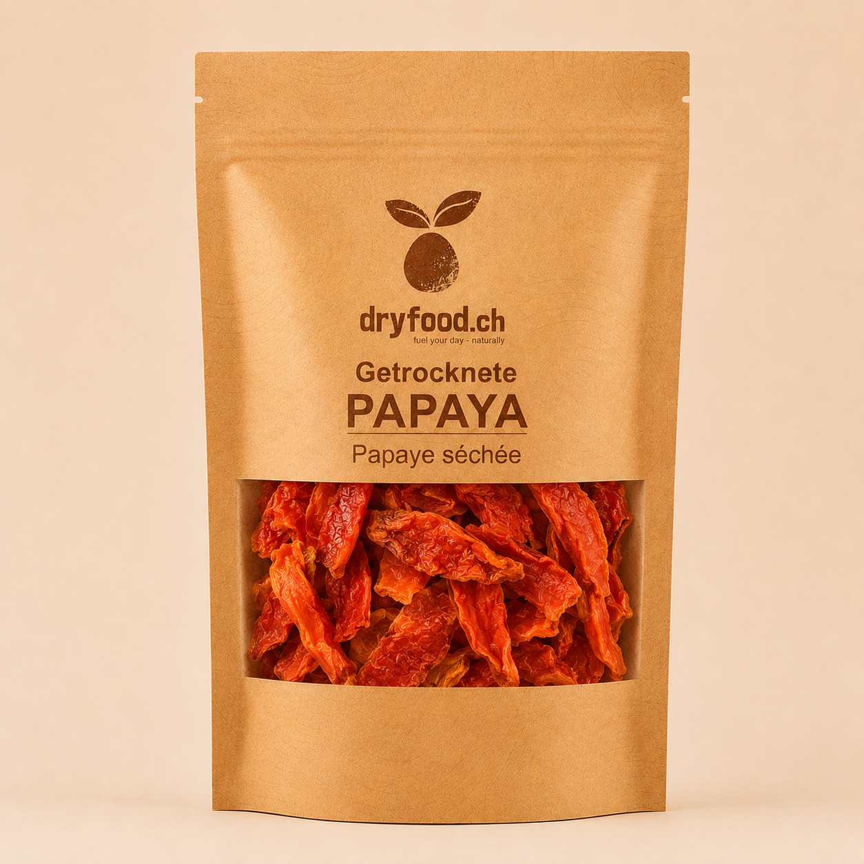 Getrocknete Papaya
