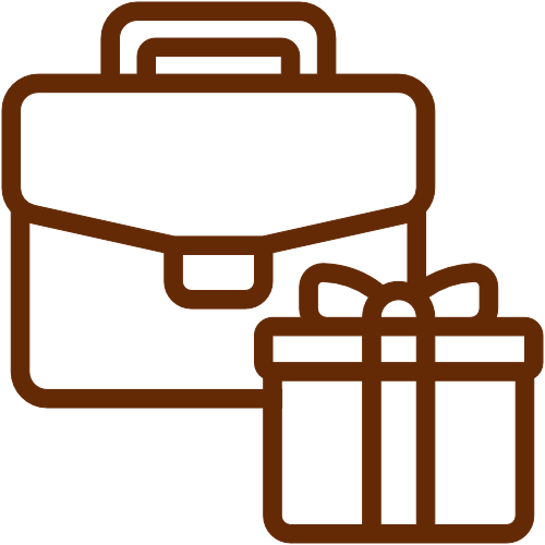 Kundengeschenk symbol