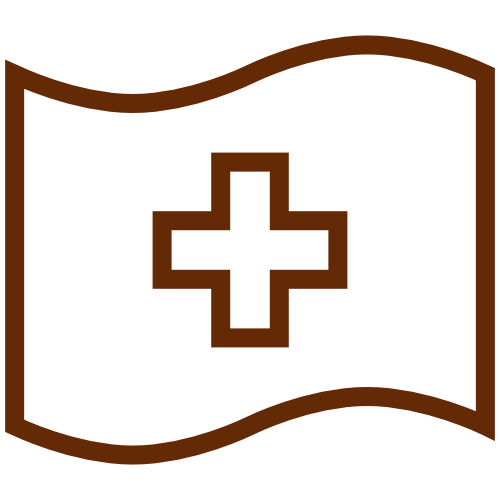 Switzerland flag symbol